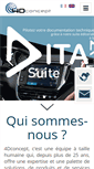 Mobile Screenshot of 4dconcept.fr